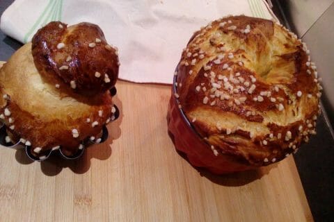 Cliquez pour zoomer ! Brioche tressée à la mie filante Thermomix par Cricri66loulou