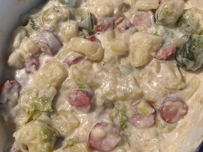 Cliquez pour zoomer ! Potée de choux de Bruxelles Thermomix par mathilde_488