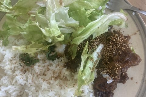 Cliquez pour zoomer ! Dwaeji Bulgogi – Porc épicé à la coréenne Thermomix par sarah_752