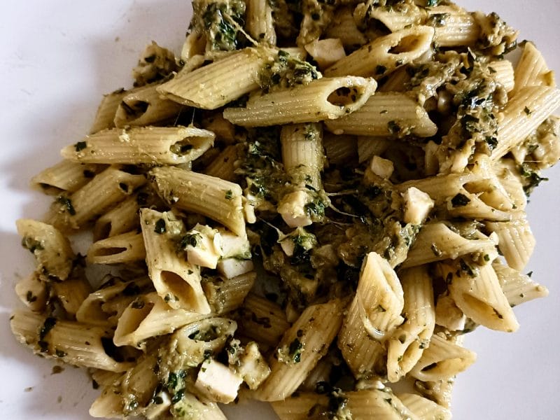 Cliquez pour zoomer ! Pesto courgettes et basilic Thermomix par riday95