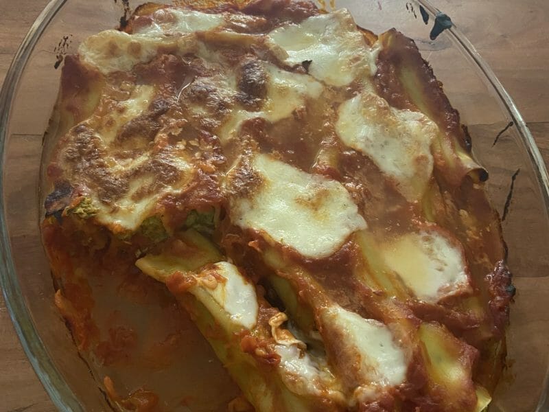 Cliquez pour zoomer ! Cannellonis au potimarron, épinards et ricotta Thermomix par cinouch3