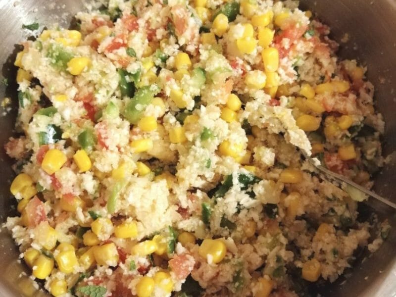 Cliquez pour zoomer ! Taboulé de chou-fleur Thermomix par Chnibette