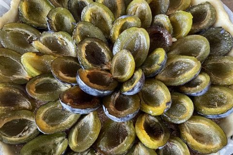 Cliquez pour zoomer ! Tarte aux quetsches Thermomix par Alev