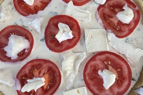 Cliquez pour zoomer ! Quiche poulet et tomates cerises Thermomix par Alev