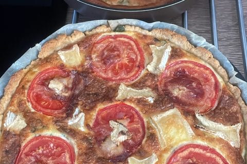 Cliquez pour zoomer ! Quiche poulet et tomates cerises Thermomix par Alev