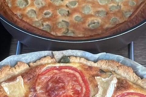 Cliquez pour zoomer ! Clafoutis aux raisins frais Thermomix par Alev