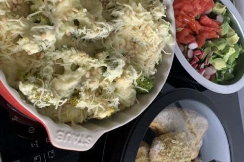 Cliquez pour zoomer ! Gratin de pommes de terre et brocolis Thermomix par Alev