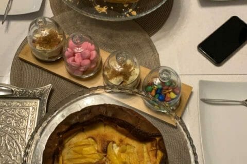 Cliquez pour zoomer ! Clafoutis à la mangue Thermomix par Alev