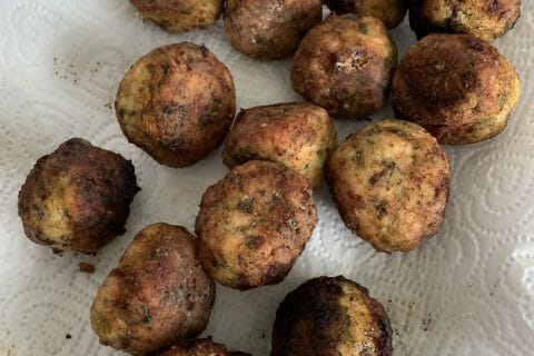Cliquez pour zoomer ! Boulettes de poulet aux olives Thermomix par Alev