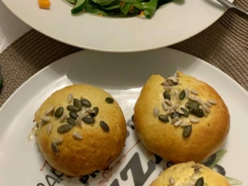 Cliquez pour zoomer ! Petits pains farcis au boeuf Thermomix par Alev