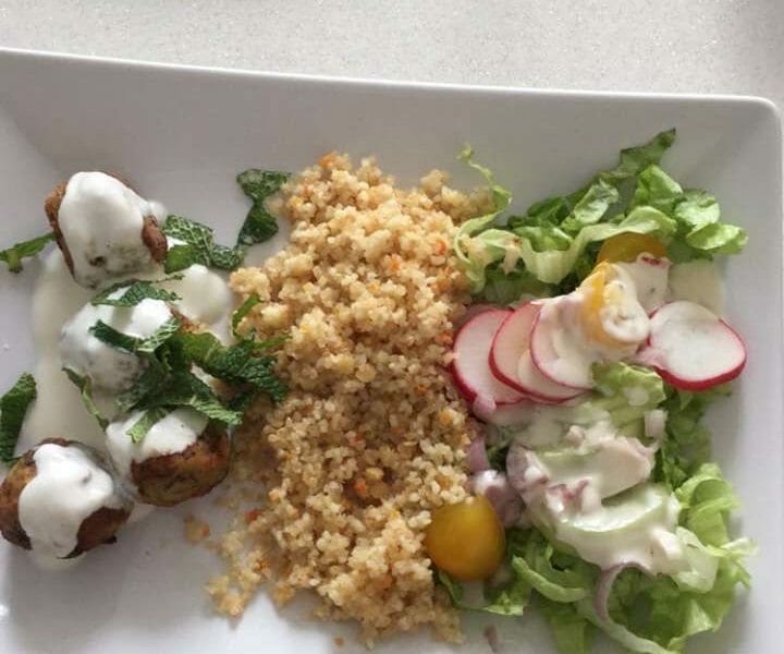 Cliquez pour zoomer ! Boulettes de poulet aux olives Thermomix par Alev