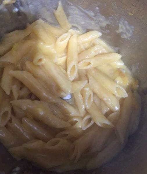Cliquez pour zoomer ! Fusilli à la crème de potimarron et gorgonzola Thermomix par Alev