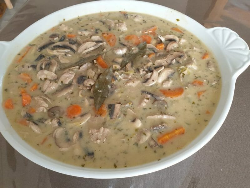 Cliquez pour zoomer ! Filet mignon façon blanquette Thermomix par Chouchou49