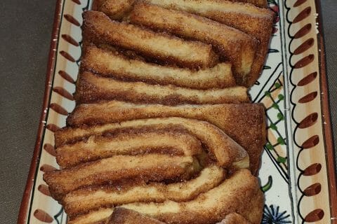 Cliquez pour zoomer ! Brioche à effeuiller à la cannelle Thermomix par Chouchou49