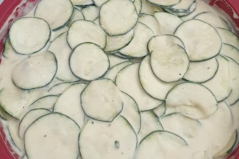 Cliquez pour zoomer ! Gâteau invisible aux courgettes Thermomix par Chouchou49