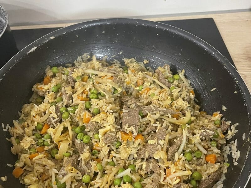 Cliquez pour zoomer ! Riz au bœuf à la chinoise Thermomix par lamia1212