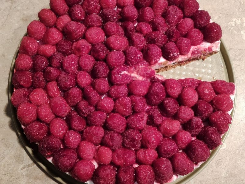 Cliquez pour zoomer ! Tarte aux fraises sans cuisson Thermomix par lolimomax