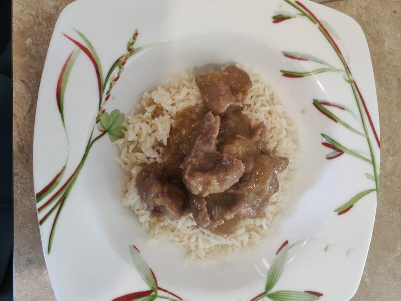 Cliquez pour zoomer ! Porc au caramel Thermomix par lolimomax