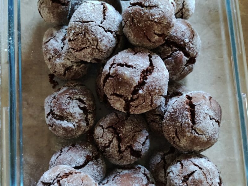 Cliquez pour zoomer ! Craquelés au chocolat Thermomix par lolimomax