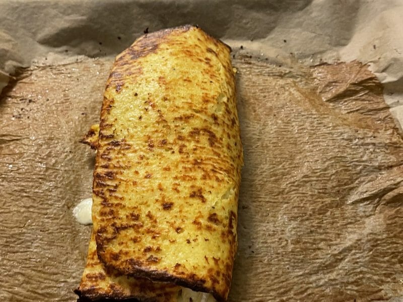 Cliquez pour zoomer ! Roulé de pommes de terre, jambon et reblochon Thermomix par mymue