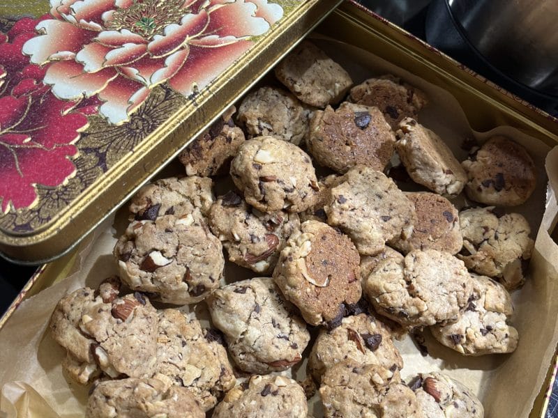 Cliquez pour zoomer ! Cookies noix de cajou et chocolat Thermomix par bpothin