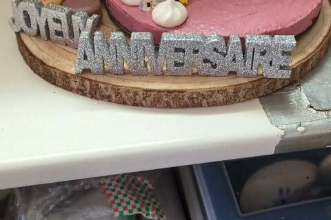 Cliquez pour zoomer ! Bavarois aux framboises Thermomix par lea.b64