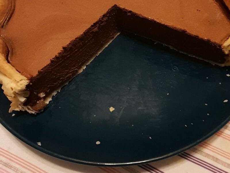 Cliquez pour zoomer ! Flan pâtissier au chocolat Thermomix par alicia_162