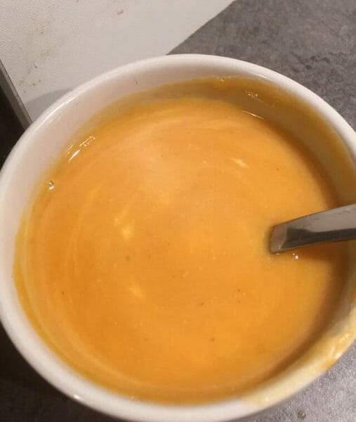 Cliquez pour zoomer ! Velouté de lentilles corail Thermomix par Moun@