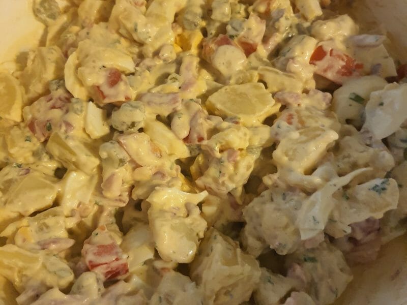 Cliquez pour zoomer ! Salade piémontaise Thermomix par venus54320