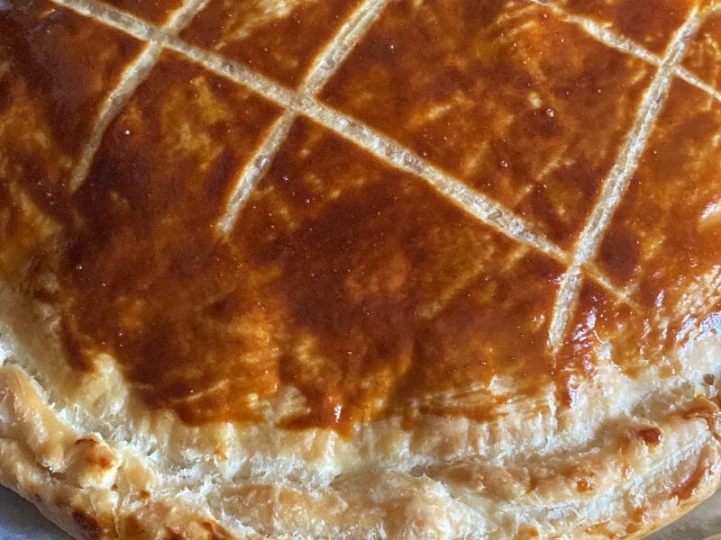 Cliquez pour zoomer ! Galette des rois à la frangipane Thermomix par eleonore27