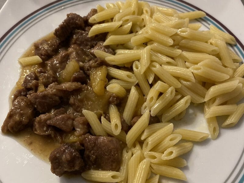 Cliquez pour zoomer ! Porc au caramel Thermomix par eleonore27