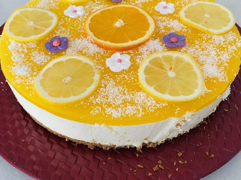 Cliquez pour zoomer ! Bavarois au citron Thermomix par Catherine38