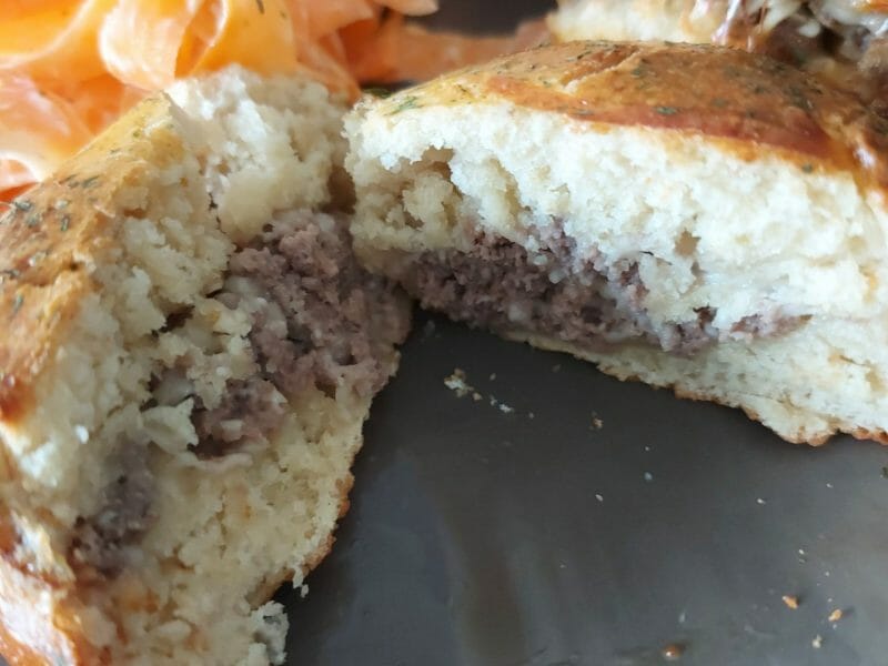 Cliquez pour zoomer ! Petits pains farcis au boeuf Thermomix par Polyne_59 🌸