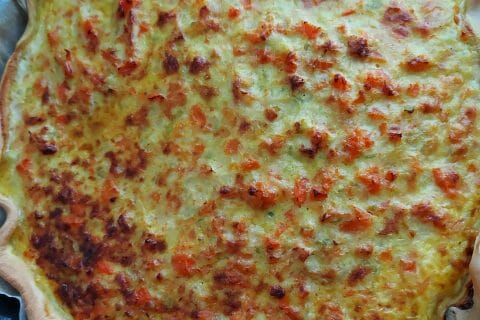 Cliquez pour zoomer ! Tarte courgettes et carottes Thermomix par Polyne_59 🌸