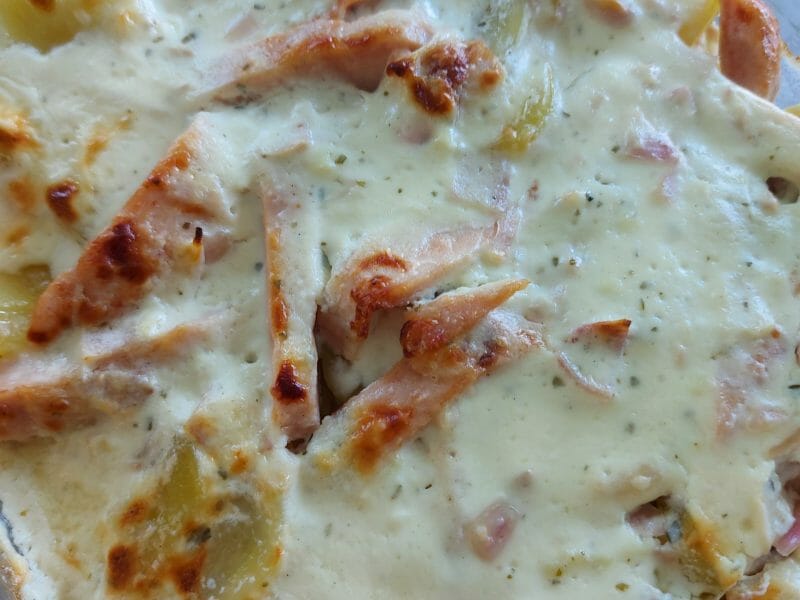 Cliquez pour zoomer ! Gratin de pommes de terre au Boursin Thermomix par Polyne_59 🌸