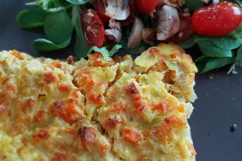 Cliquez pour zoomer ! Tarte courgettes et carottes Thermomix par Polyne_59 🌸