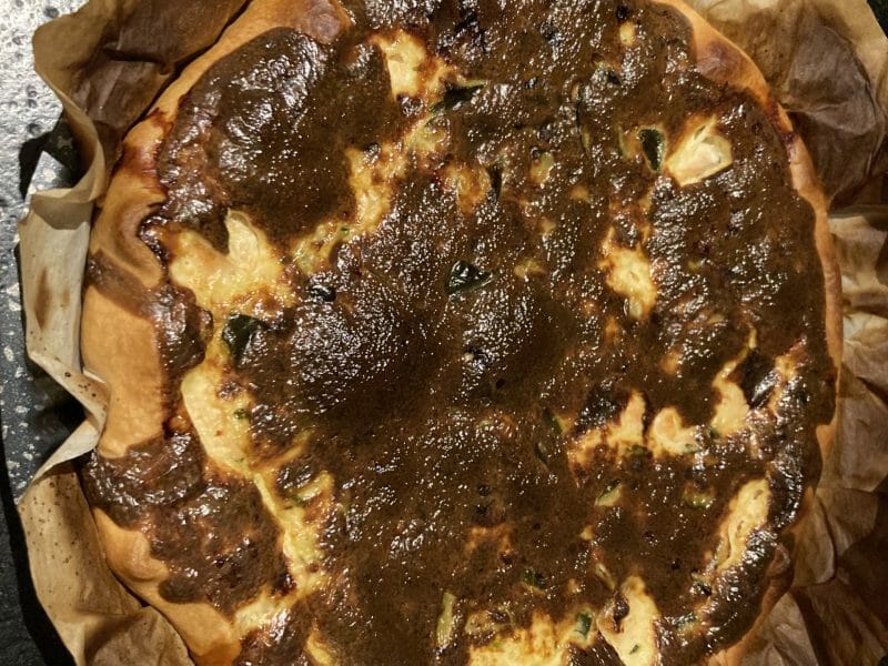 Cliquez pour zoomer ! Quiche saumon et courgettes Thermomix par lily_49