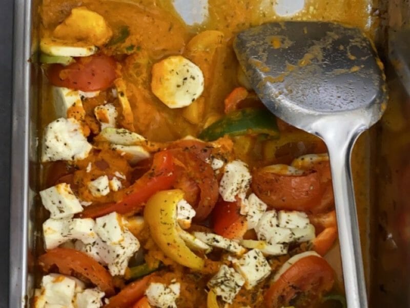 Cliquez pour zoomer ! Tian de légumes et mozzarella Thermomix par safaa_10