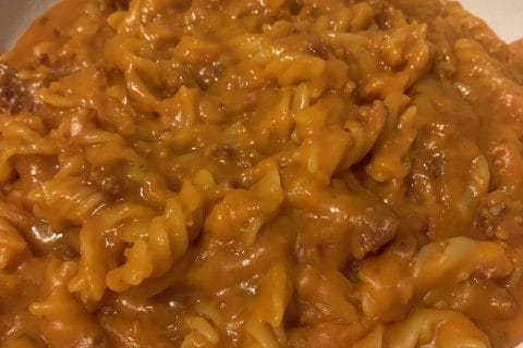 Cliquez pour zoomer ! Penne au chorizo Thermomix par pillcook