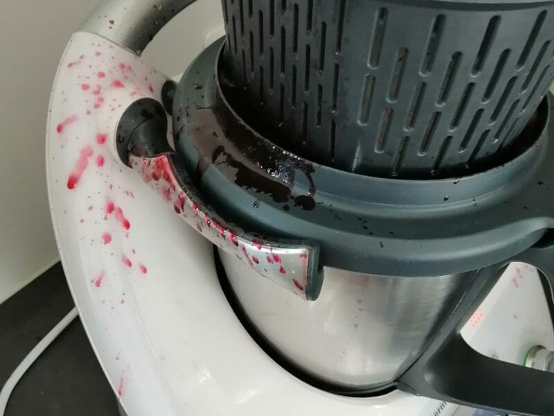 Cliquez pour zoomer ! Confiture de cerises Thermomix par Mandou