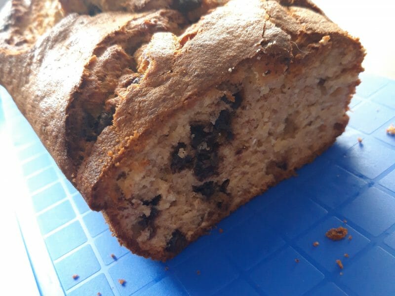 Cliquez pour zoomer ! Cake banane et pépites de chocolat Thermomix par Zany196