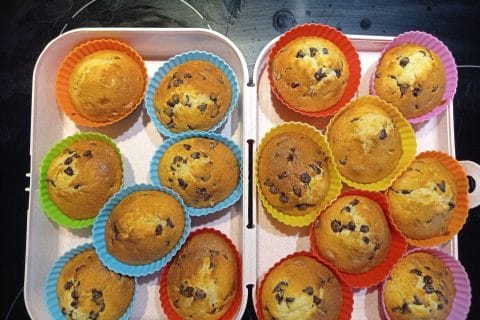 Cliquez pour zoomer ! Muffins aux pépites de chocolat Thermomix par steph_172