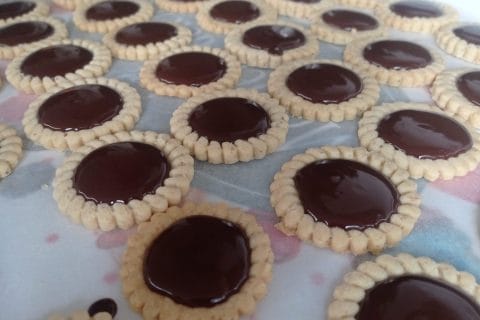 Cliquez pour zoomer ! Tartelettes chocolat et caramel beurre salé Thermomix par steph_172