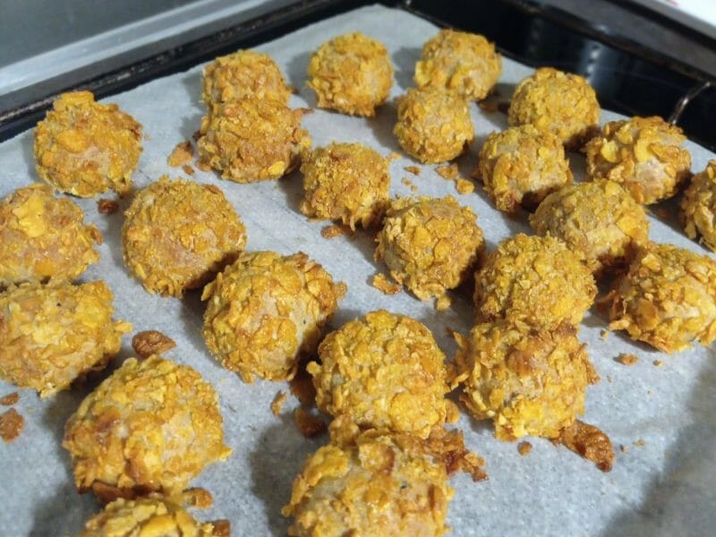 Cliquez pour zoomer ! Boulettes de thon et ricotta Thermomix par steph_172