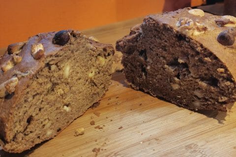 Cliquez pour zoomer ! Banana bread aux noix de pécan Thermomix par flo_lego