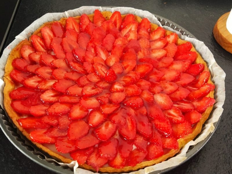Cliquez pour zoomer ! Tarte aux fraises Thermomix par nanou_61