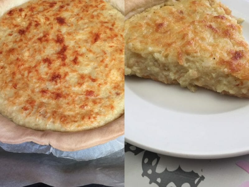Cliquez pour zoomer ! Tarte feuilletée aux oignons Thermomix par lisefornaro