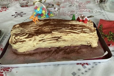 Cliquez pour zoomer ! Bûche Tiramisu Thermomix par aline_269