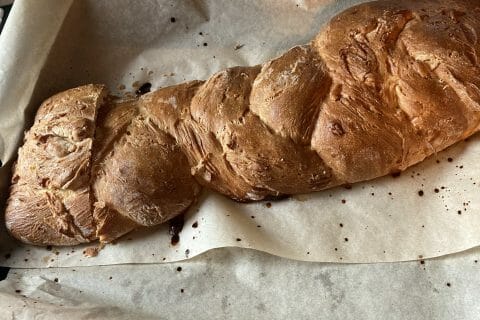 Cliquez pour zoomer ! Brioche tressée à la mie filante Thermomix par aline_269
