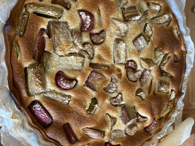 Cliquez pour zoomer ! Tarte à la rhubarbe Thermomix par Jennifer91790